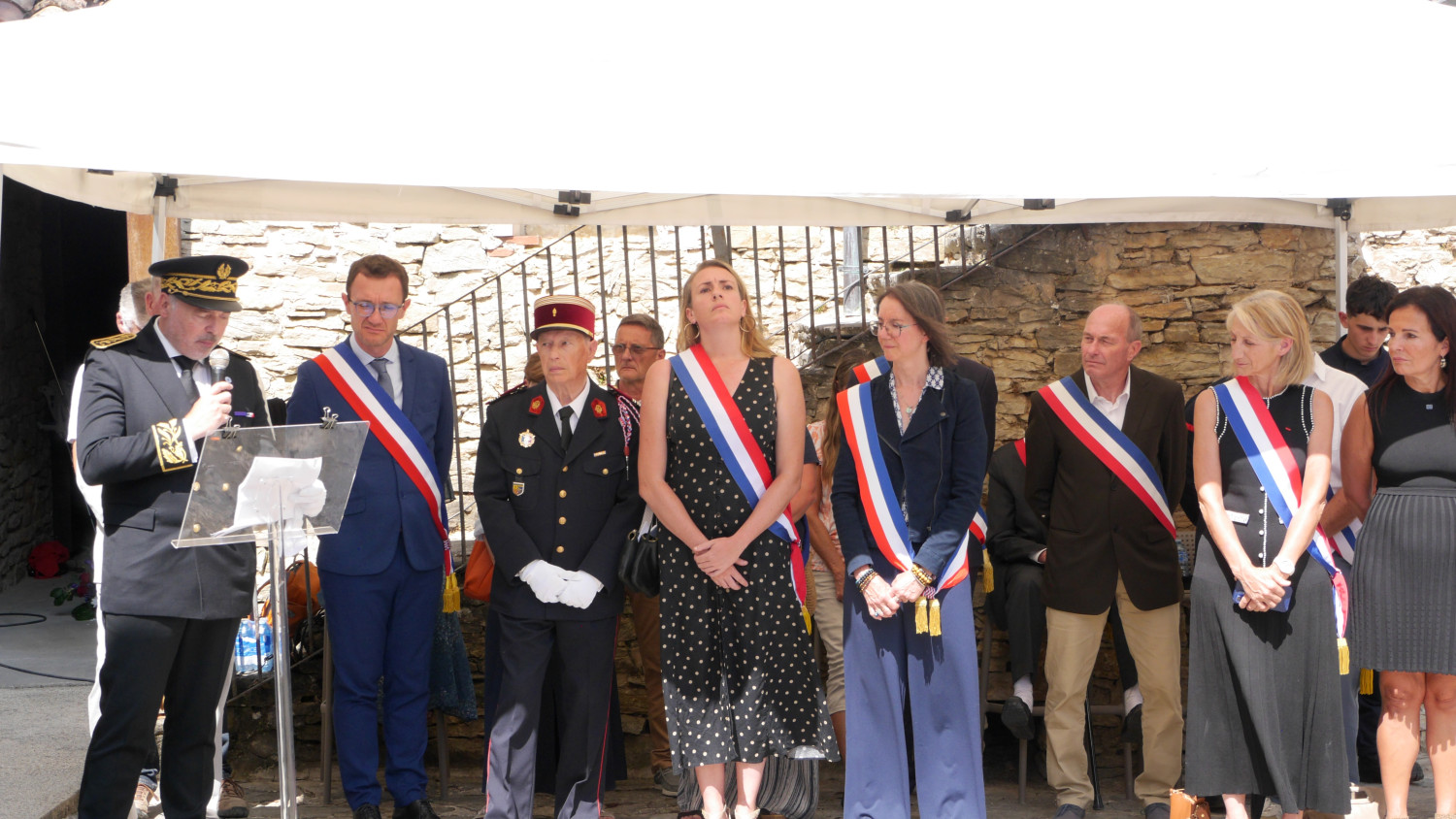 Cérémonie de commémoration du 25 juillet 1944