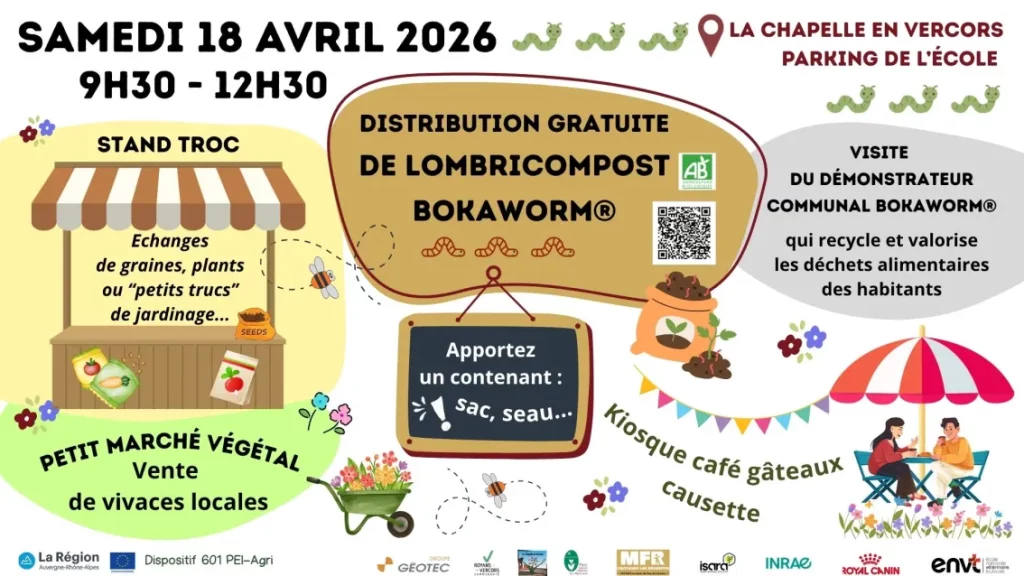 affiche distribution lombricopost