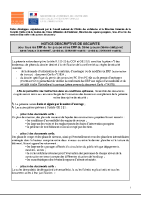 NOTICE DESCRIPTIVE DE SECURITE sans sommeil