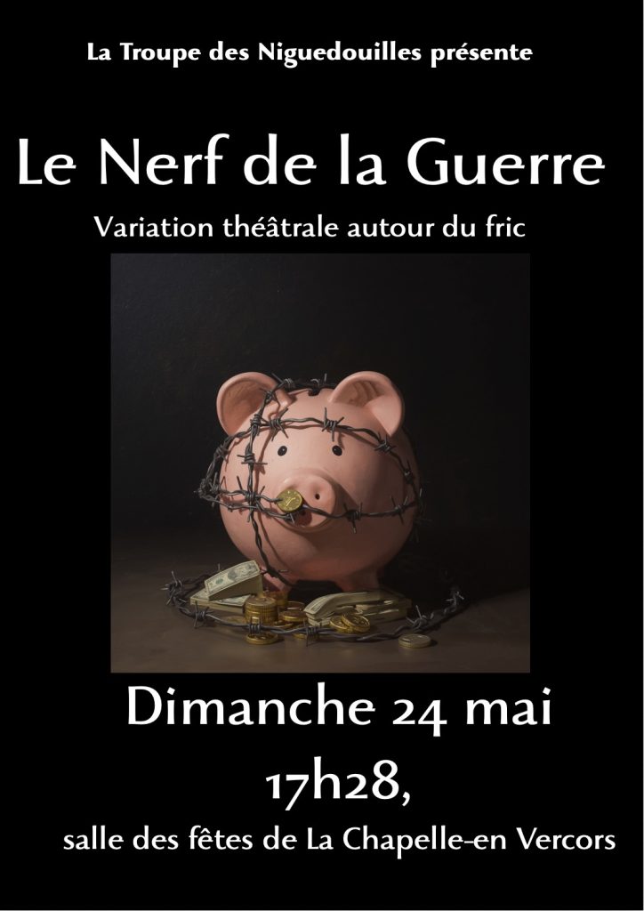 affiche le nerf de la guerre