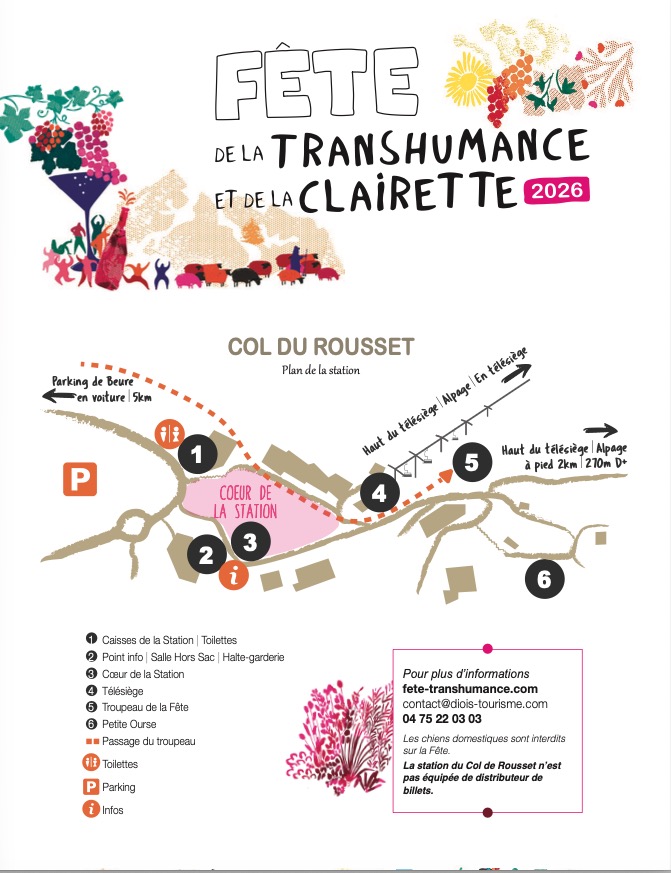 affiche fete de la transhumance